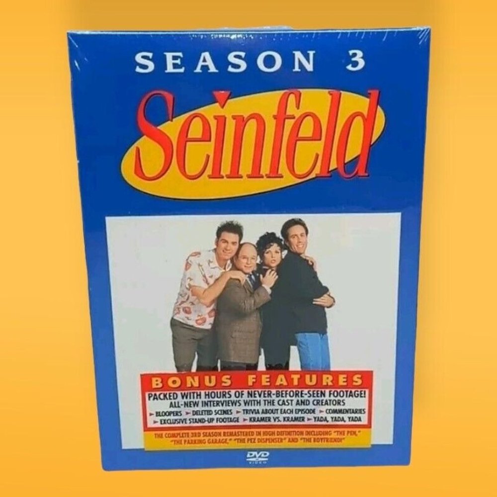 COPY - Seinfeld - Season 3 (DVD, 2004, 4-Disc Set)